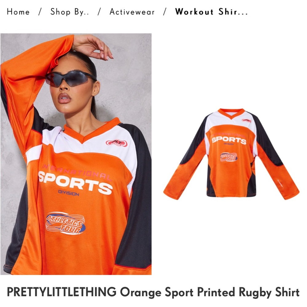 ISO Sport Printed Rugby Shirt